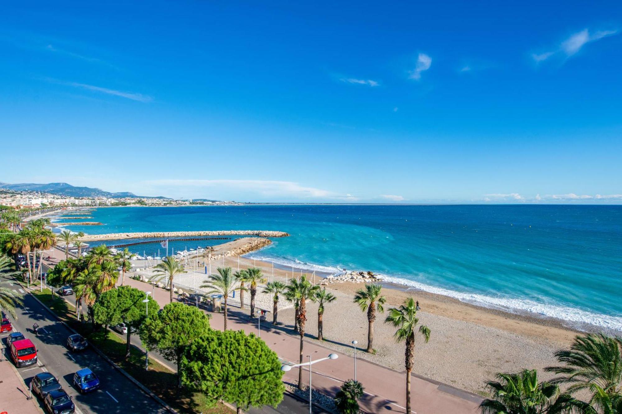 Апартаменты Le Balcon Sur La Baie - Welkeys Кань-сюр-Мер Экстерьер фото